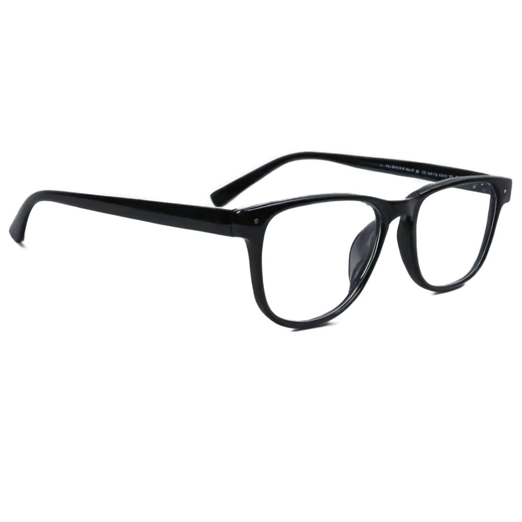 Minimalist-Black-Rectangular-Eyeglasses-PNG-Image-GlossyPNG-Image-Usage-Scenarios-Plastic-Frame-Design