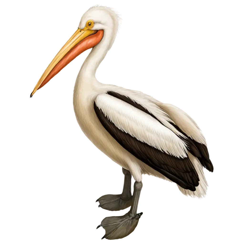 HighQuality-Pelican-Bird-PNG-Image-for-Versatile-Usage