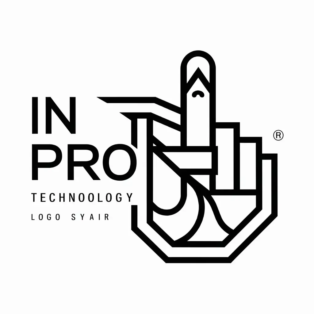 LOGO-Design-for-In-Pro-Technology-Industry-with-Complex-Symbol-and-Clear-Background