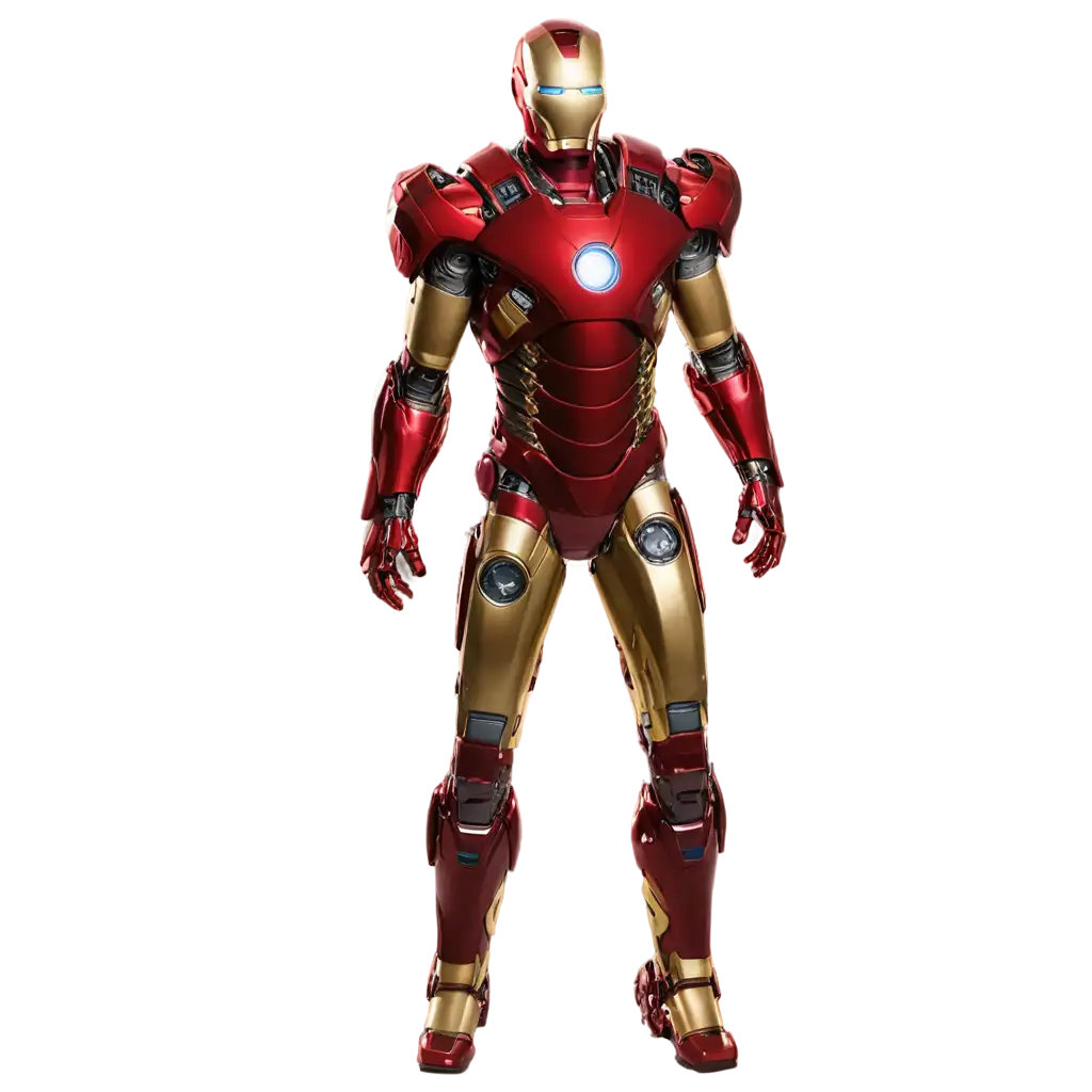 Futuristic-Ironman-PNG-Image-Enhancing-Digital-Art-with-HighQuality-Transparency