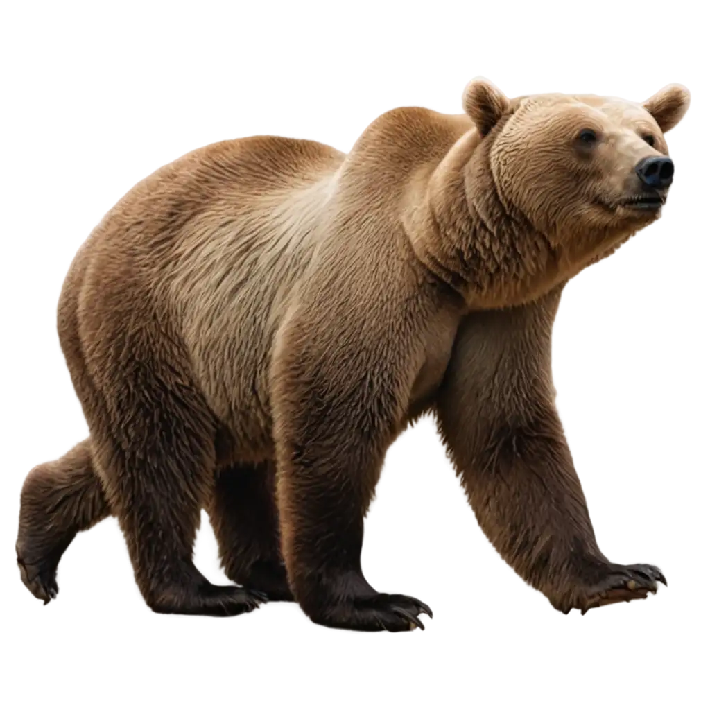 Stunning-Bear-Walking-PNG-Image-for-Versatile-Use