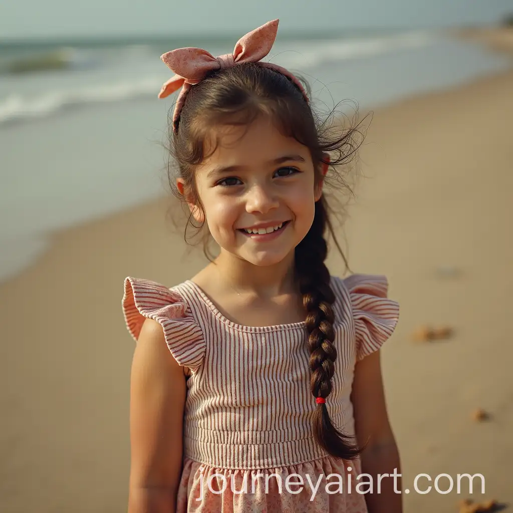 Portrait-of-a-Young-Girl-in-a-Calm-Setting