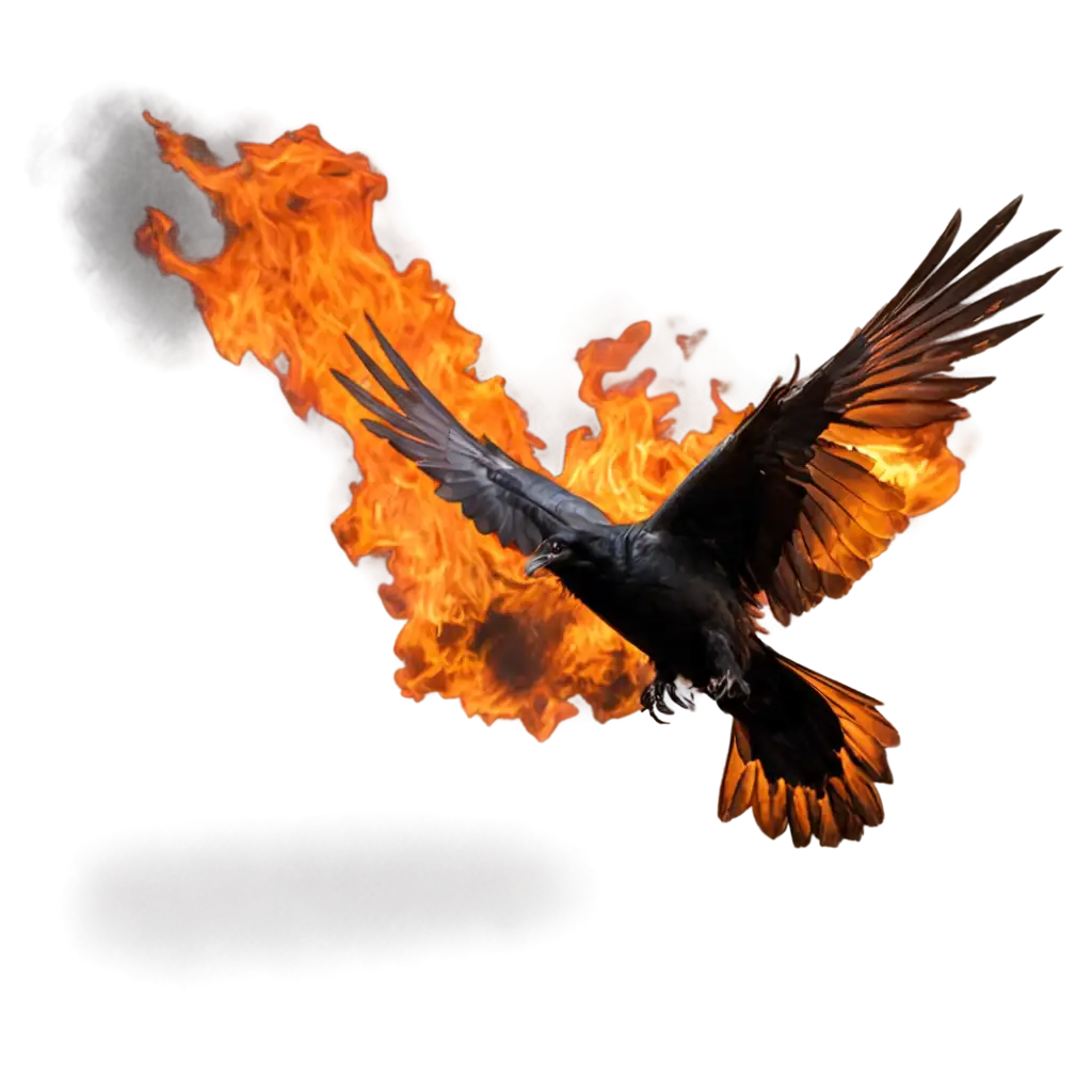 Flying-Crows-Covered-in-Fire-PNG-Image-for-Bold-Visual-Impact