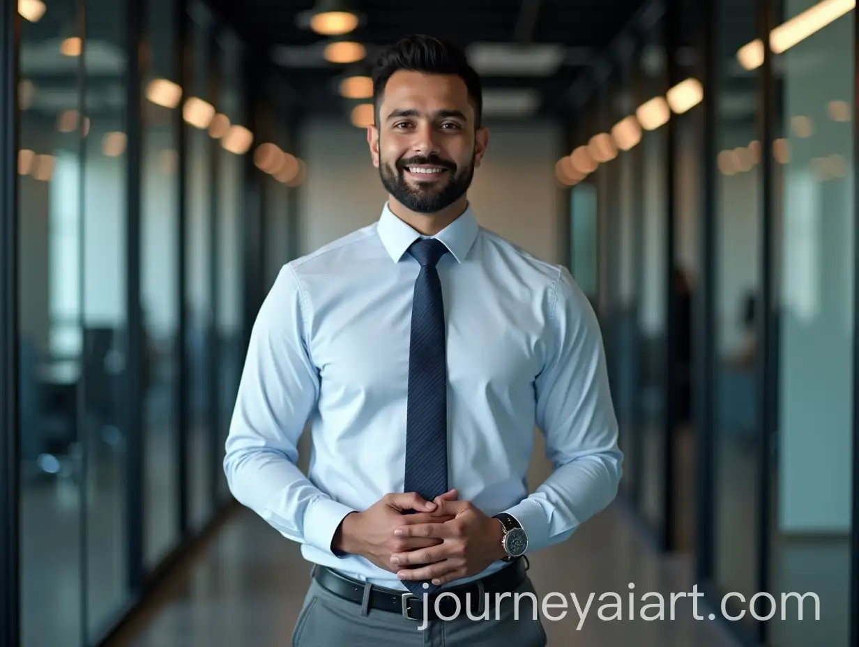 Professional-Indian-Man-in-Modern-Office-Setting-with-Confident-Posture