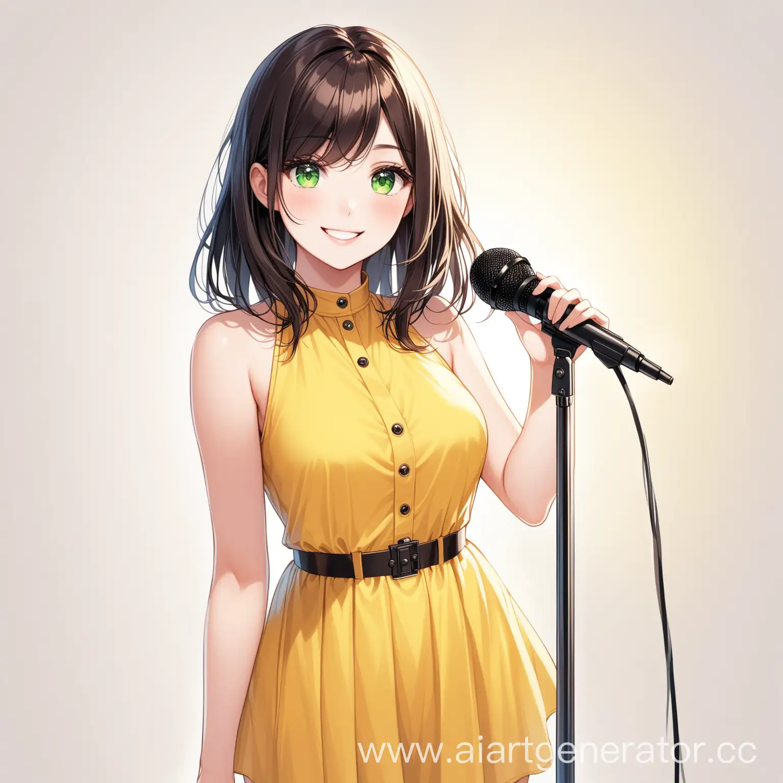 Young-Girl-Singing-with-Joy-Beautifully-Smiling-with-Microphone