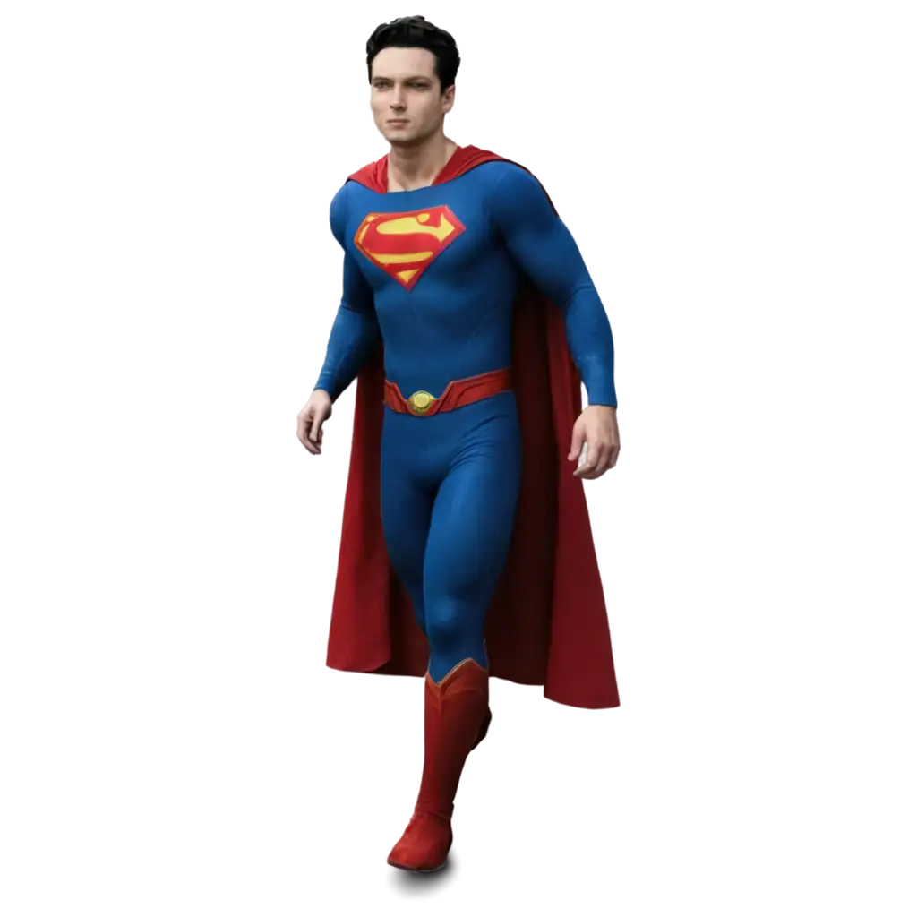 Superman-Walking-PNG-Image-HighQuality-Transparent-Design-for-Versatile-Use