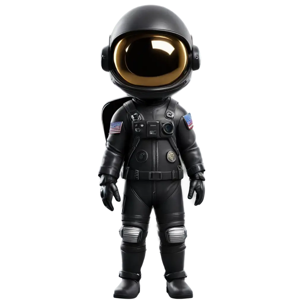 3D-Black-Mini-Astronaut-PNG-with-Helmet-HighQuality-Transparent-Image-for-Creative-Projects