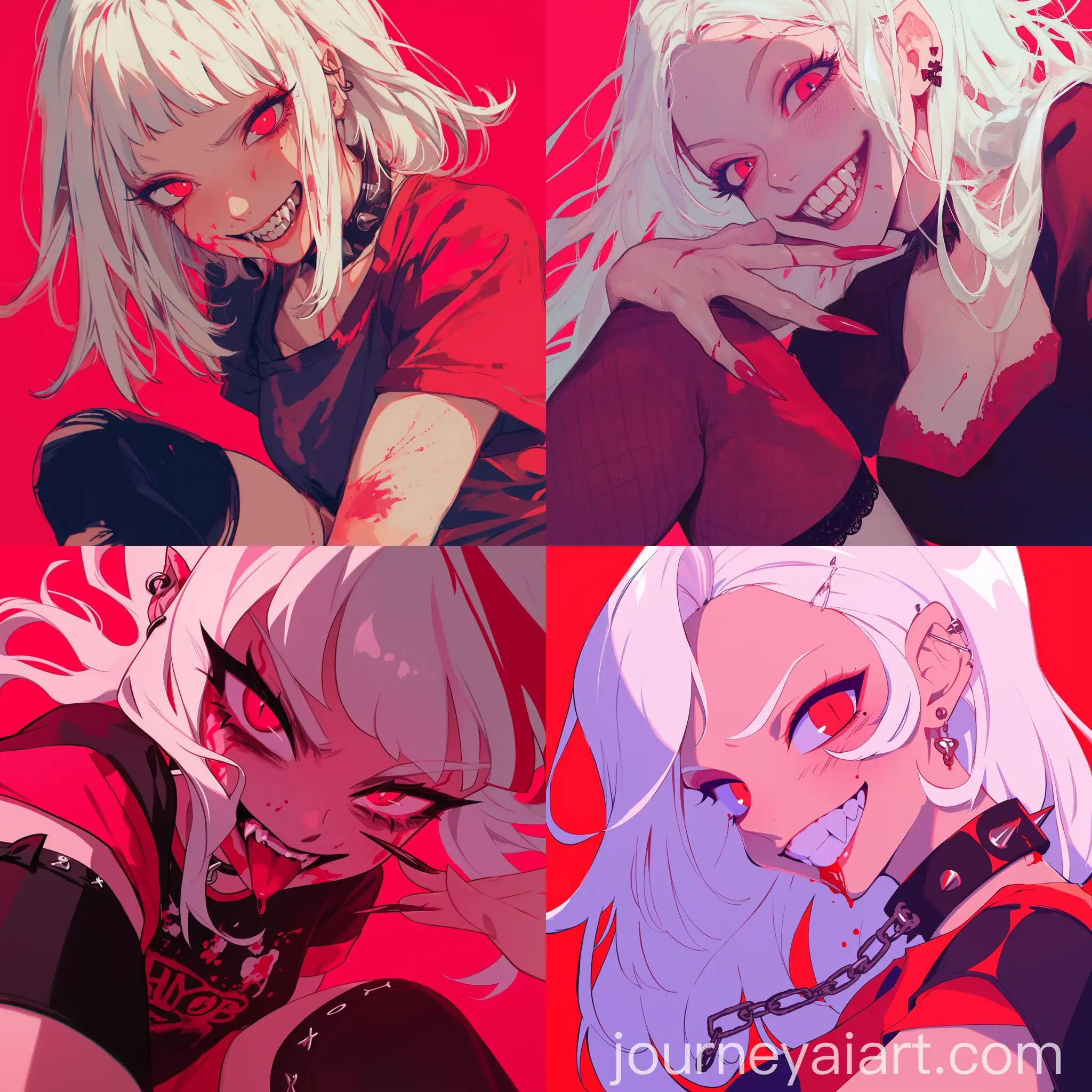 Gothic-Psycho-Vampire-Girl-Smiling-with-Fangs-in-Anime-Style