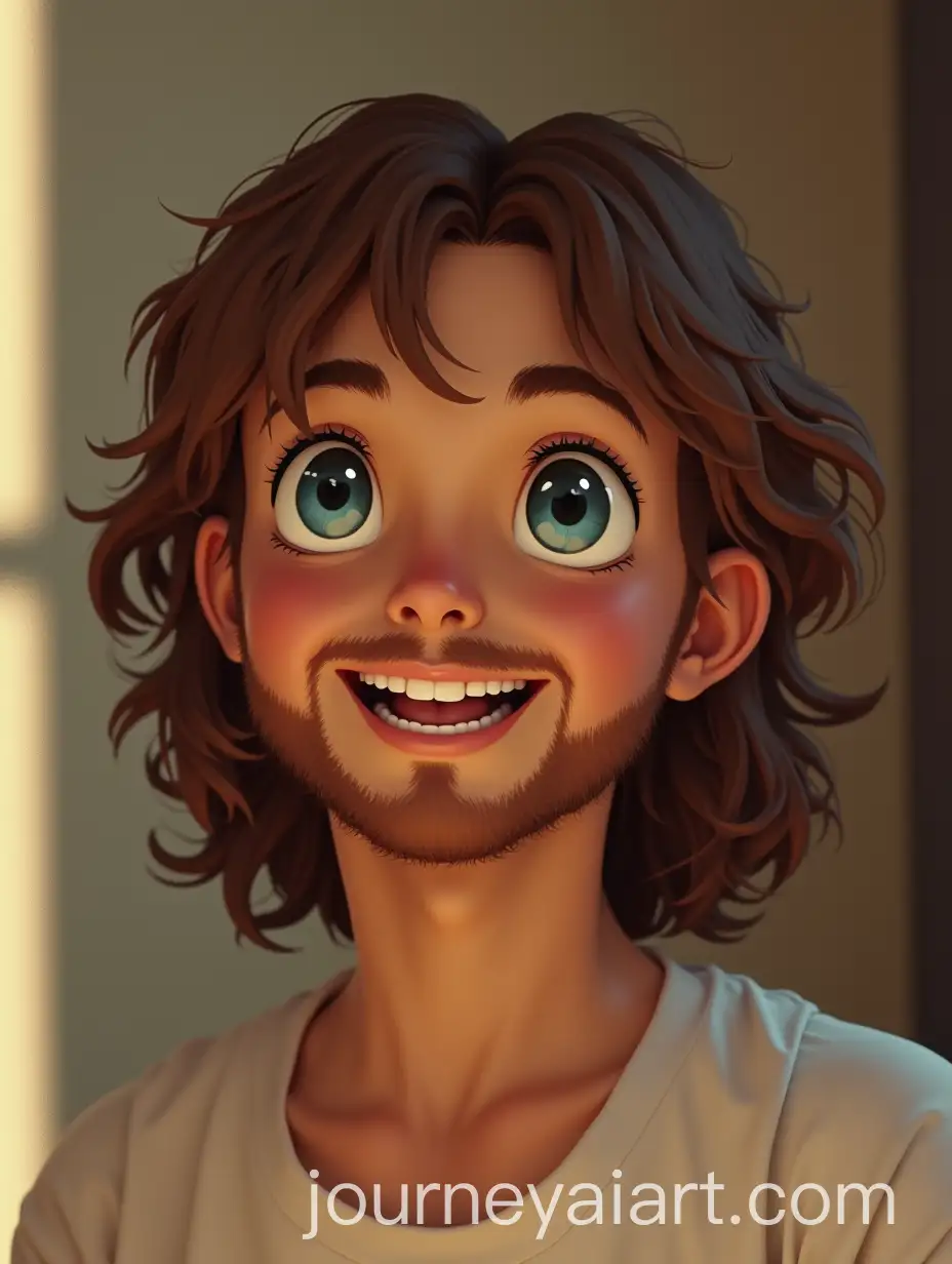 CloseUp-Portrait-of-Handsome-Jesus-with-Light-Blue-Eyes-and-a-Charming-Smile