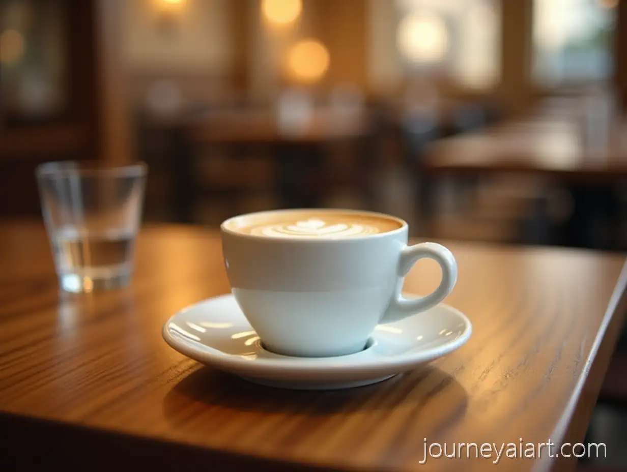 Coffee-Cup-on-a-Table-in-a-Restaurant-Setting