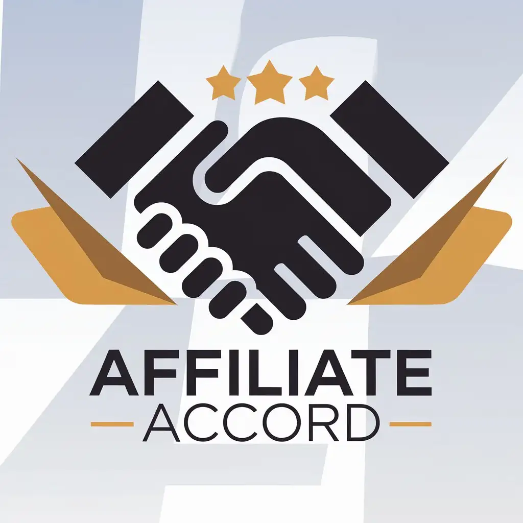 LOGO Design for Affiliate Accord Modern Professional Trust and Collaboration Theme for Affiliate Marketing