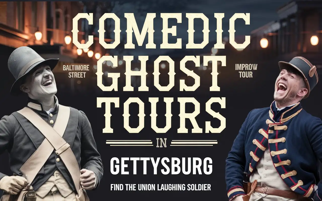 Comedic-Ghost-Tour-in-Gettysburg-Featuring-Union-and-Confederate-Ghost-Soldiers