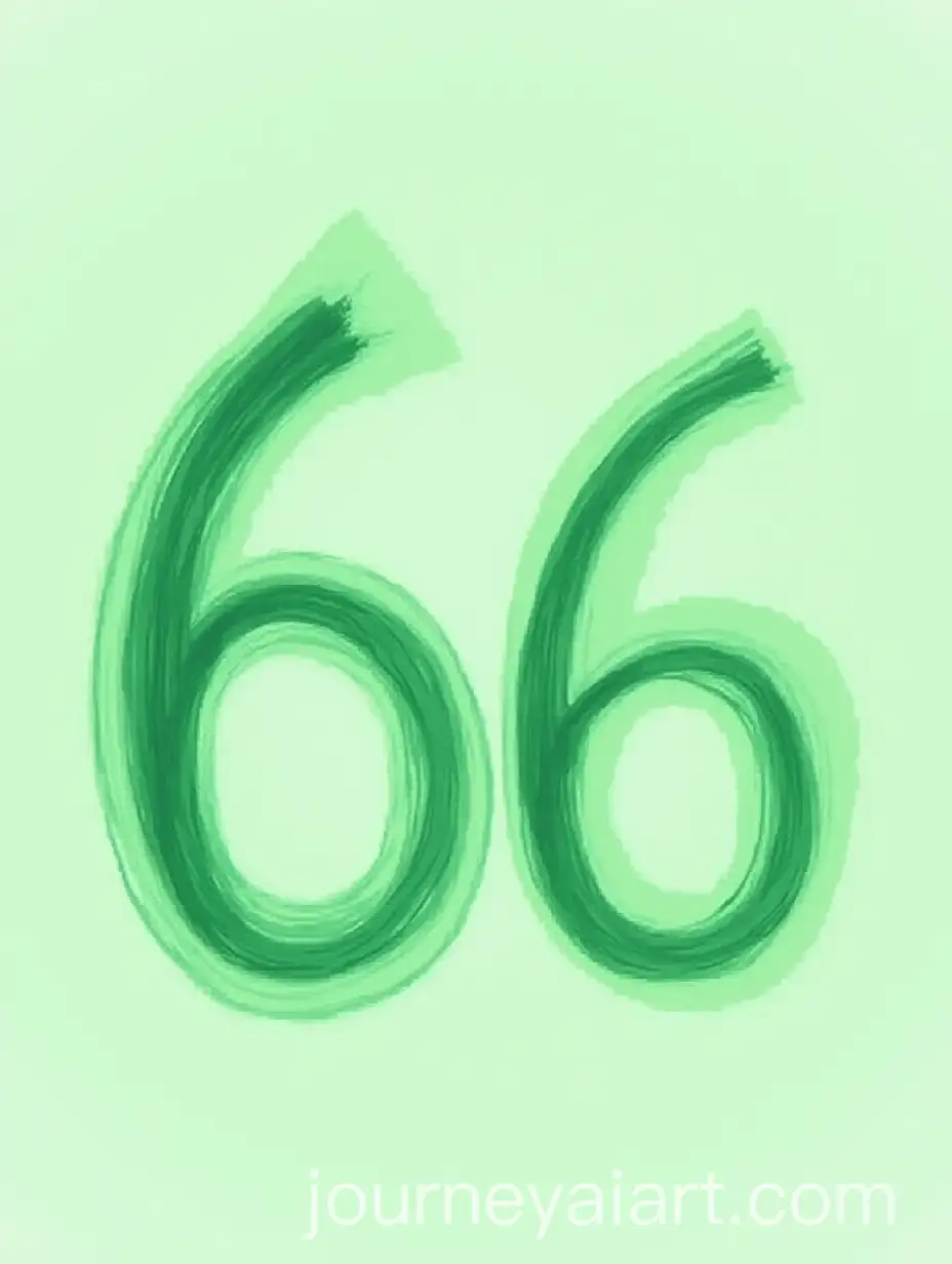 Abstract-Artwork-Featuring-Light-Green-Colors-and-Shades