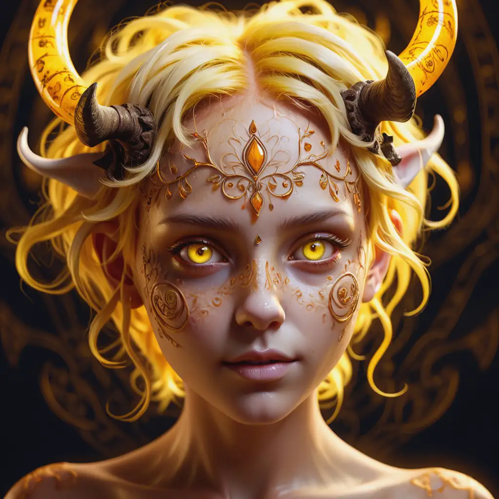 Glowing-Girl-with-Elegant-Horns-and-Intricate-Organic-Ornaments