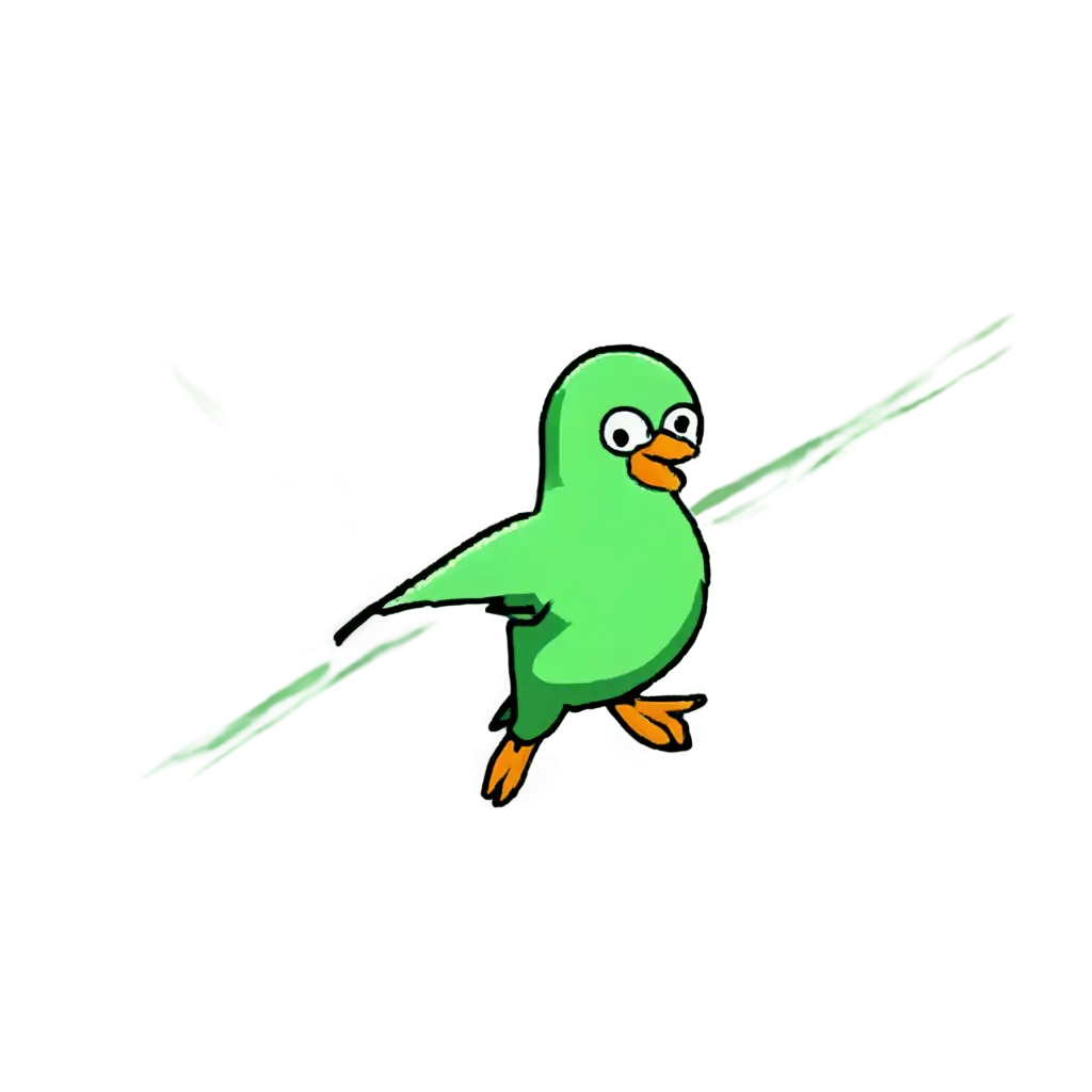 MatrixInspired-Green-Flappy-Bird-PNG-Image-for-Digital-Art-and-Gaming-Projects