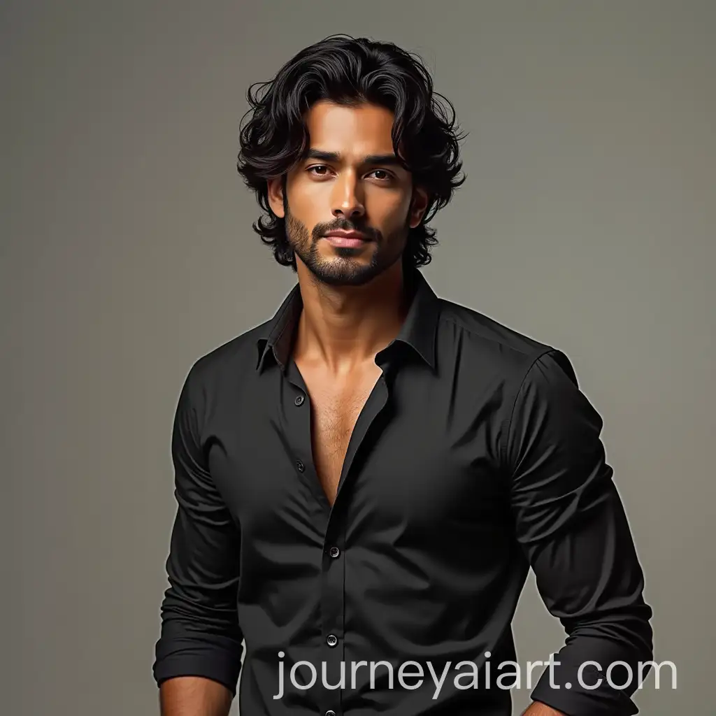 Actor-Yash-Portrait-in-Dramatic-Lighting