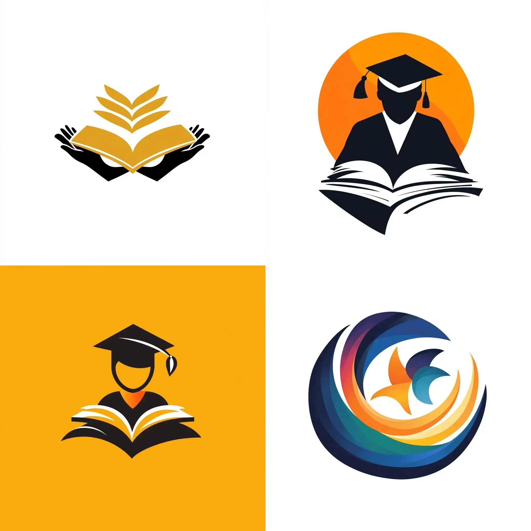 Free-Student-Training-Logo-Design-Concept