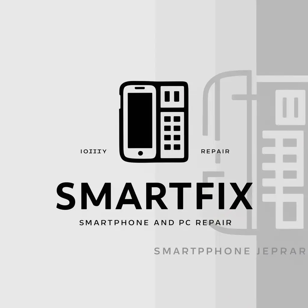 LOGO-Design-For-SmartFix-Modern-Smartphone-Repair-Symbol-in-Technology-Industry