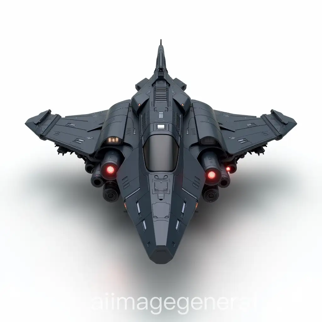 Futuristic-Spaceship-Fighter-with-Neon-Highlights-and-Advanced-Weaponry