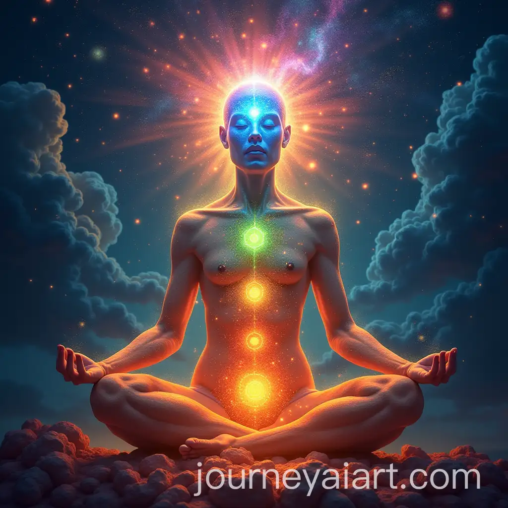 Energy-Flow-and-Spiritual-Balance-Aura-and-Chakra-Representation