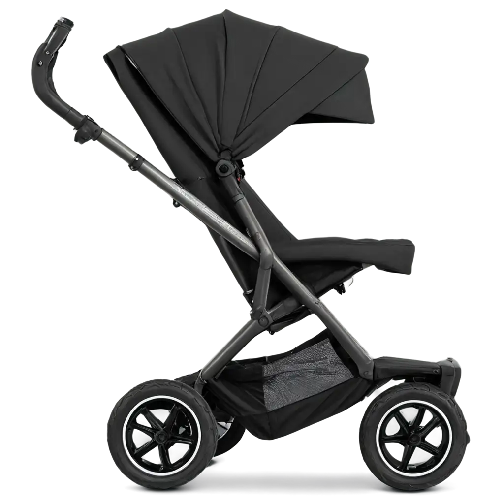 Sleek-PNG-Image-of-the-CozyRide-360-Stroller-Enhance-Clarity-and-Detail