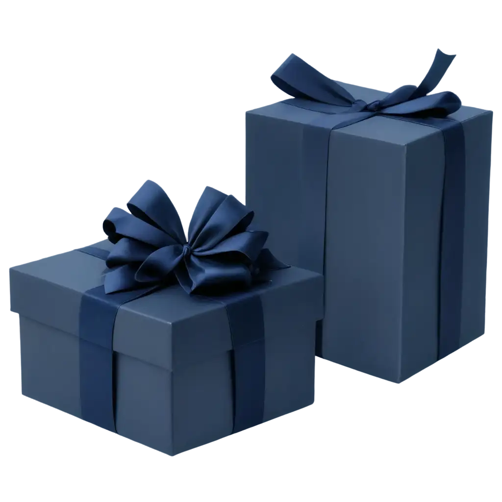 Dark-Blue-Velvet-Gift-Box-PNG-with-Ribbons-and-Bow-HighQuality-Image-for-Design-Projects