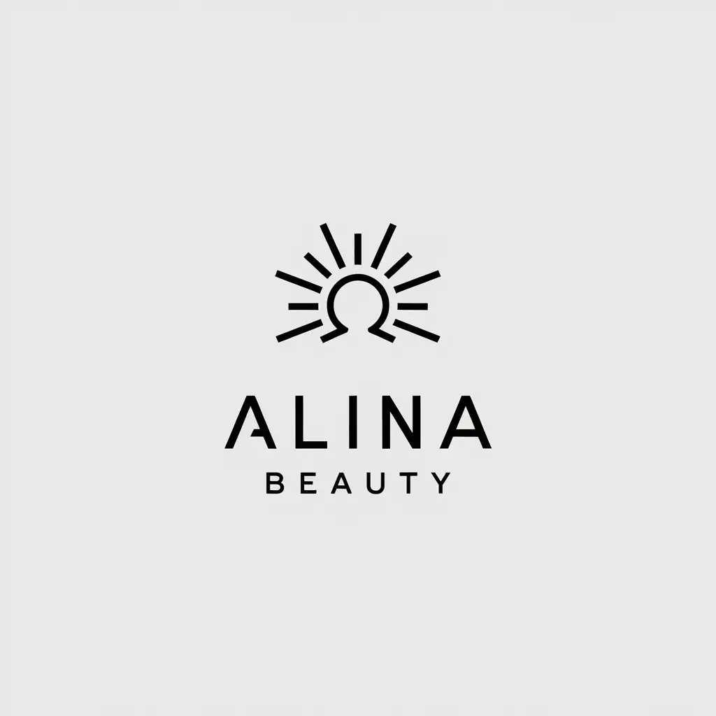 LOGO-Design-for-Alina-Beauty-Minimalistic-Corona-Symbol-for-Beauty-Spa-Industry