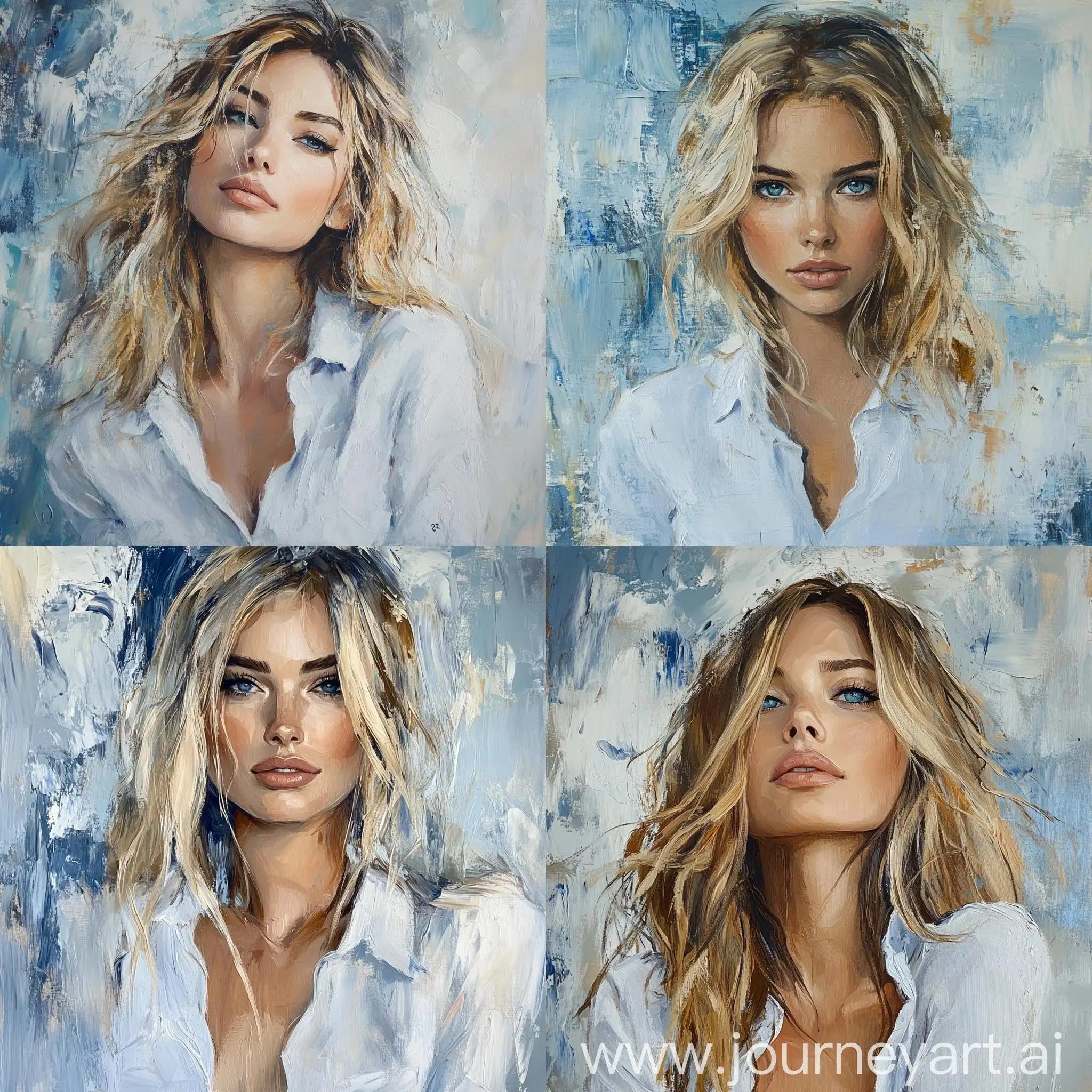 Portrait-of-a-Beautiful-Russian-Woman-with-Weavy-Blonde-Hair-and-Blue-Eyes-in-an-Abstract-Background