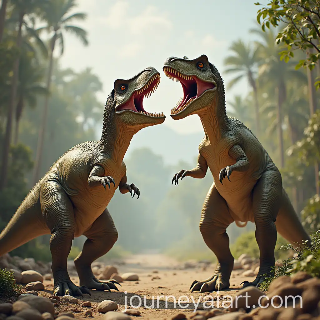 Epic-Dinosaur-Battle-Royale-in-a-Prehistoric-Jungle