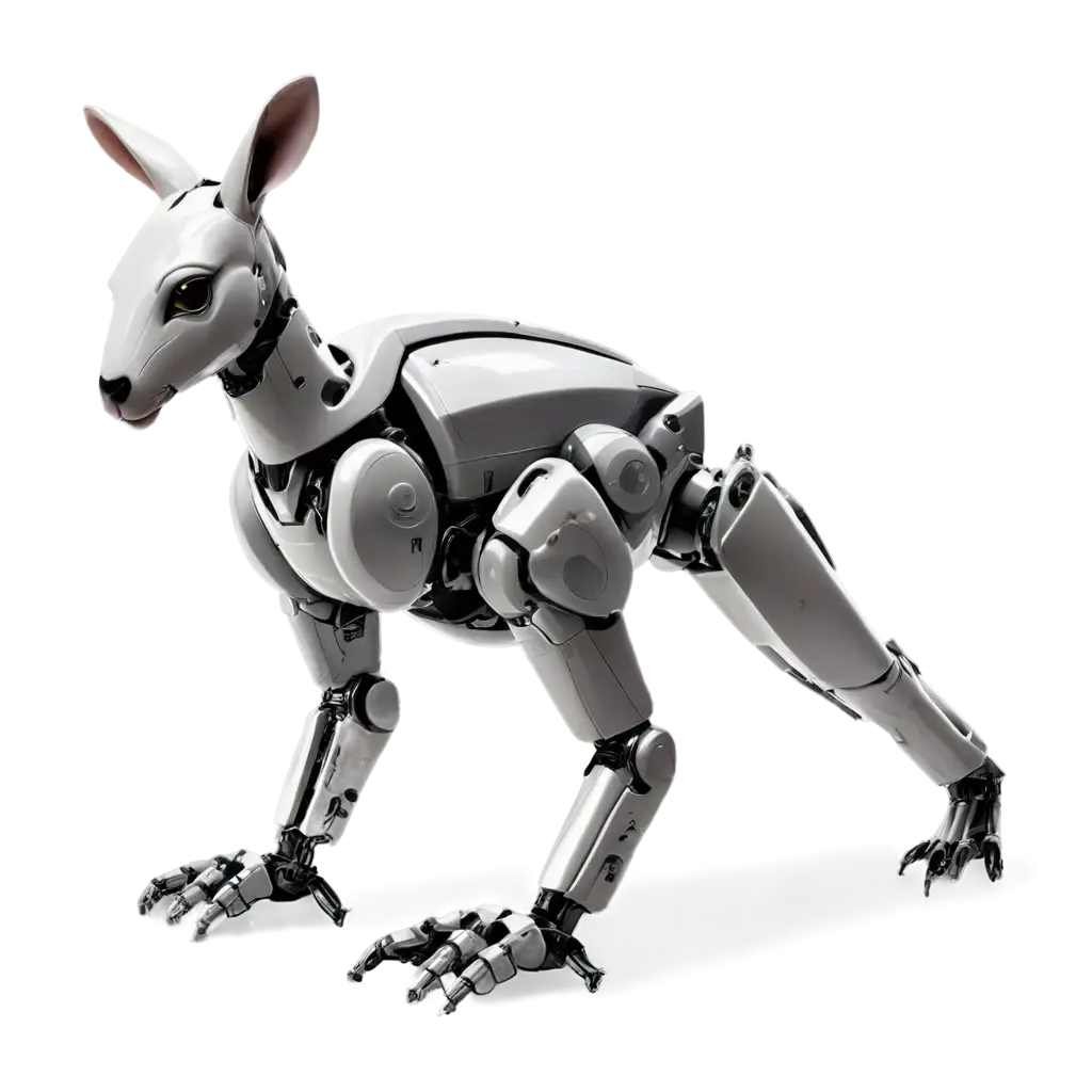 Kangaroo-Robot-PNG-Image-Futuristic-Illustration-of-a-Mechanical-Marsupial