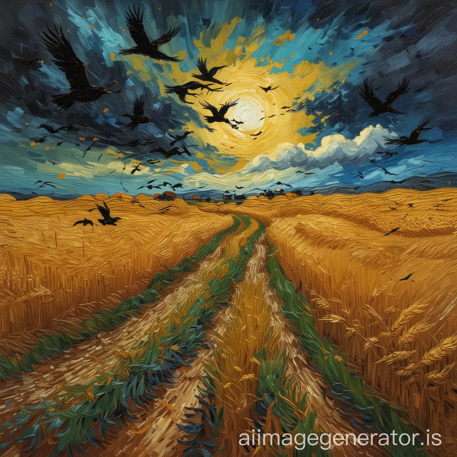 Vivid-Recreation-of-Vincent-van-Goghs-Wheatfield-with-Crows