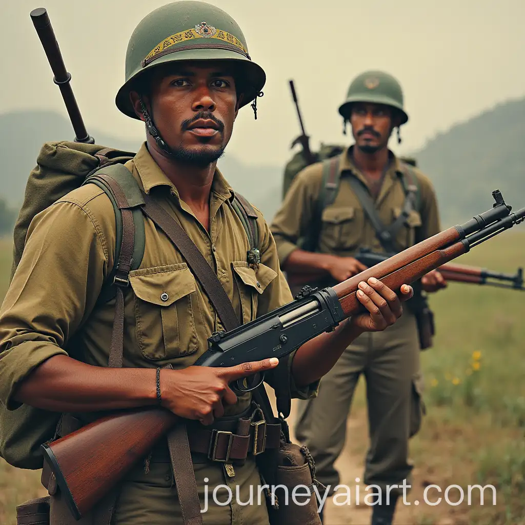 Historical-Fiction-Book-Cover-Cangaceiro-Confrontation-with-Brazilian-Soldier-1930s