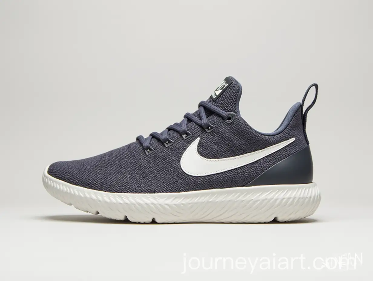 Pair-of-Stylish-Nike-Shoes-on-Reflective-Surface