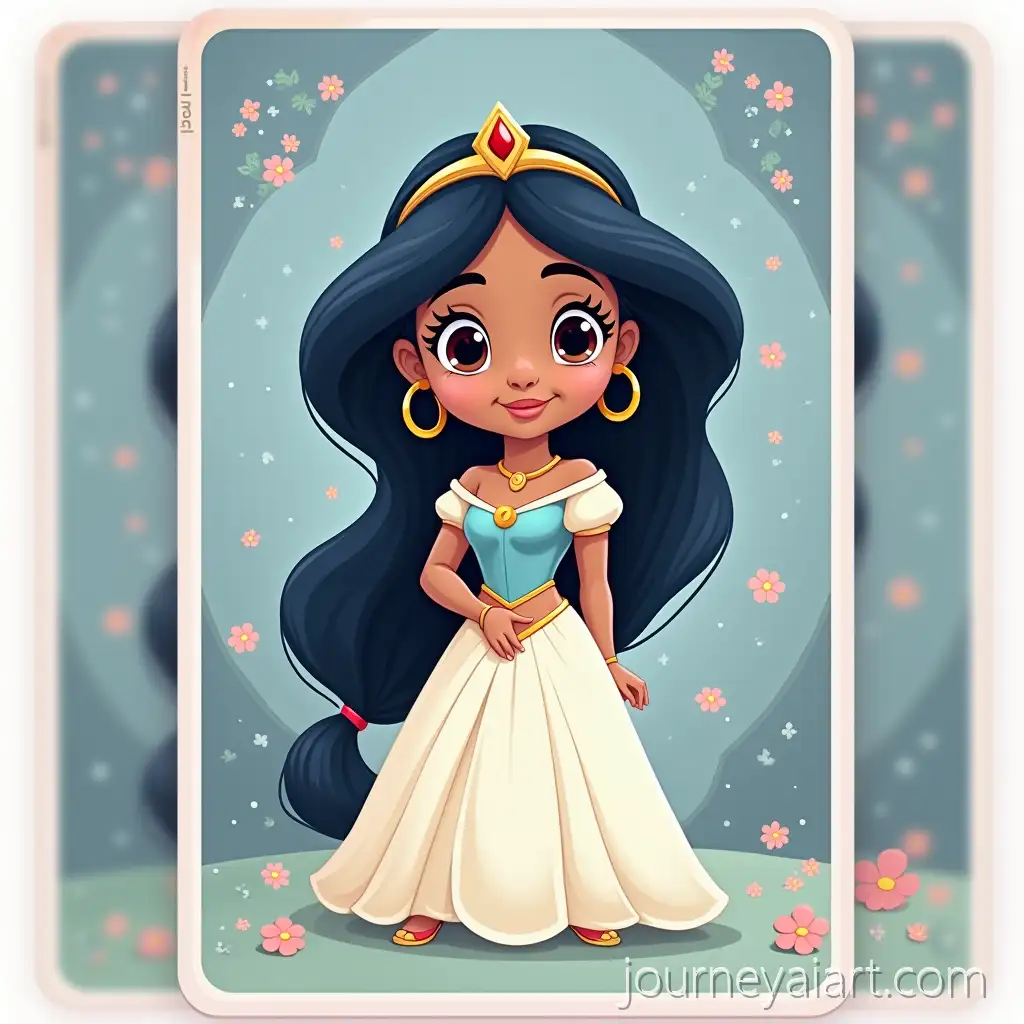 Princess-Jasmine-in-Fairy-Tale-Setting-Soft-Cartoon-Style