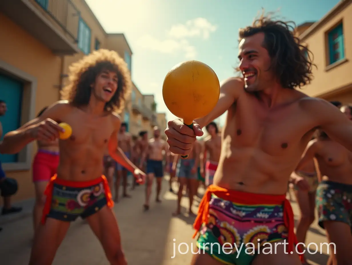 First-Person-View-of-Fighting-with-Mexican-Maracas-Hit-in-the-Face