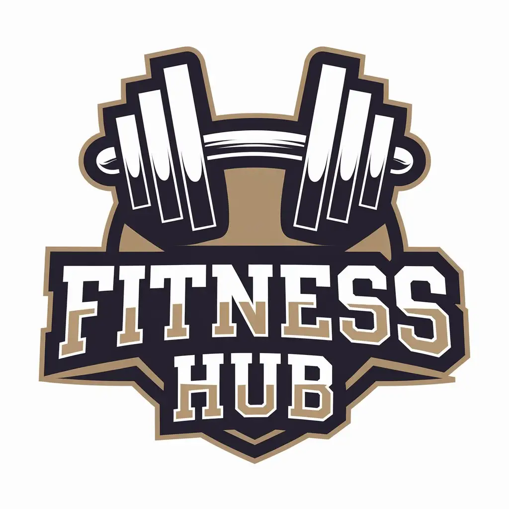 LOGO-Design-for-Fitness-Hub-Dynamic-Dumbbell-Icon-for-Sports-Fitness-Industry