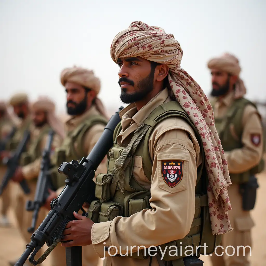 Hadramaut-Tribal-Federation-Army-in-Battle-Formation