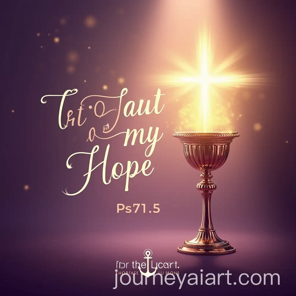 Spiritual-Art-of-Faith-and-Hope-with-Cross-Anchor-and-Monstrance