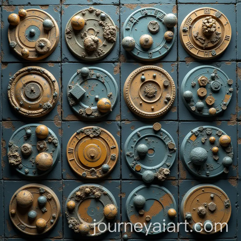 25-SciFi-Wargame-Miniature-Round-Bases-with-Detailed-Floor-Designs