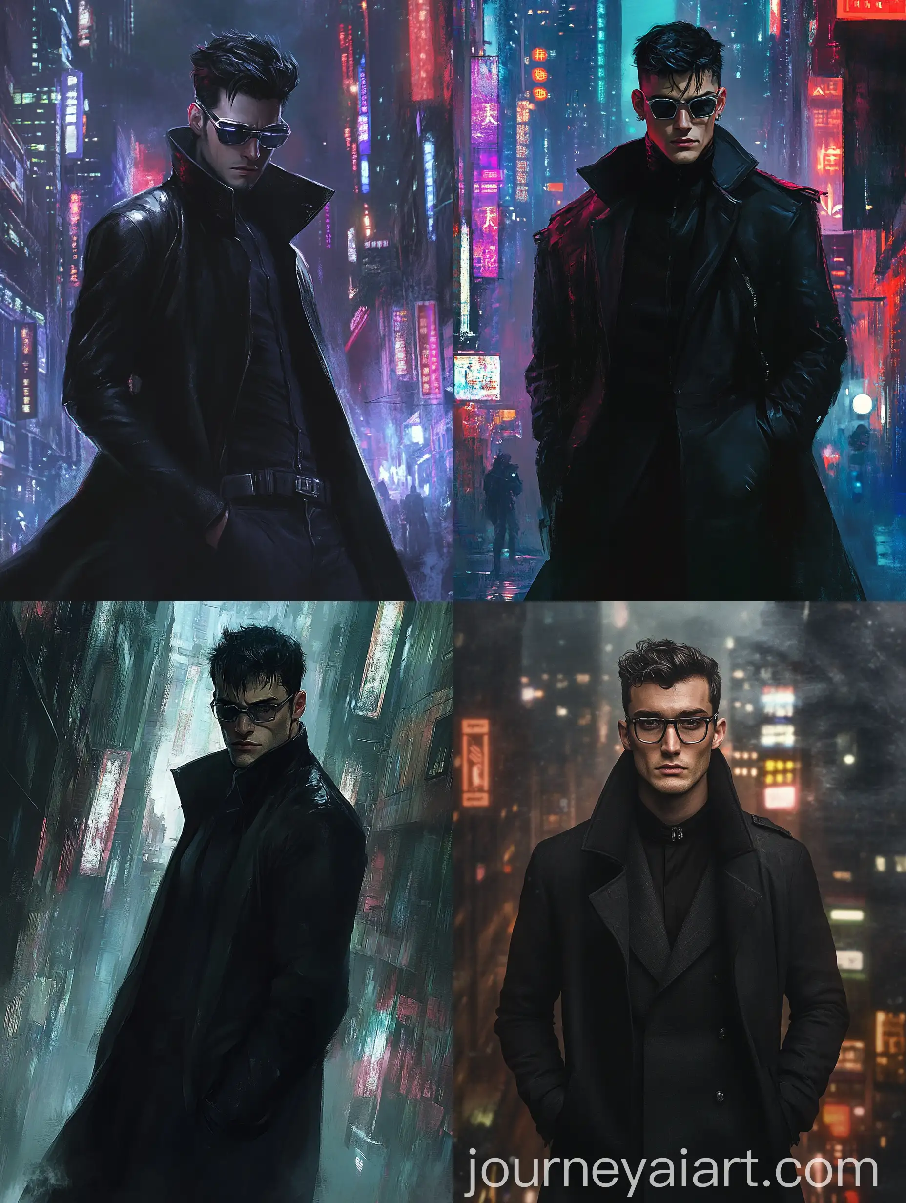 Dark-Sorcerer-in-Cyberpunk-City-Night-Scene