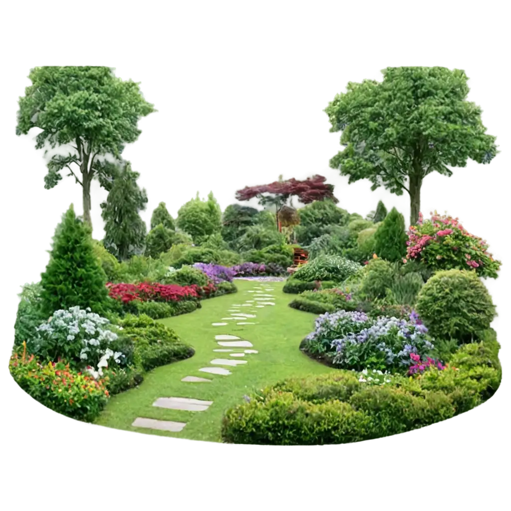 Stunning-Garden-PNG-Image-for-HighQuality-Digital-Art-and-Web-Use