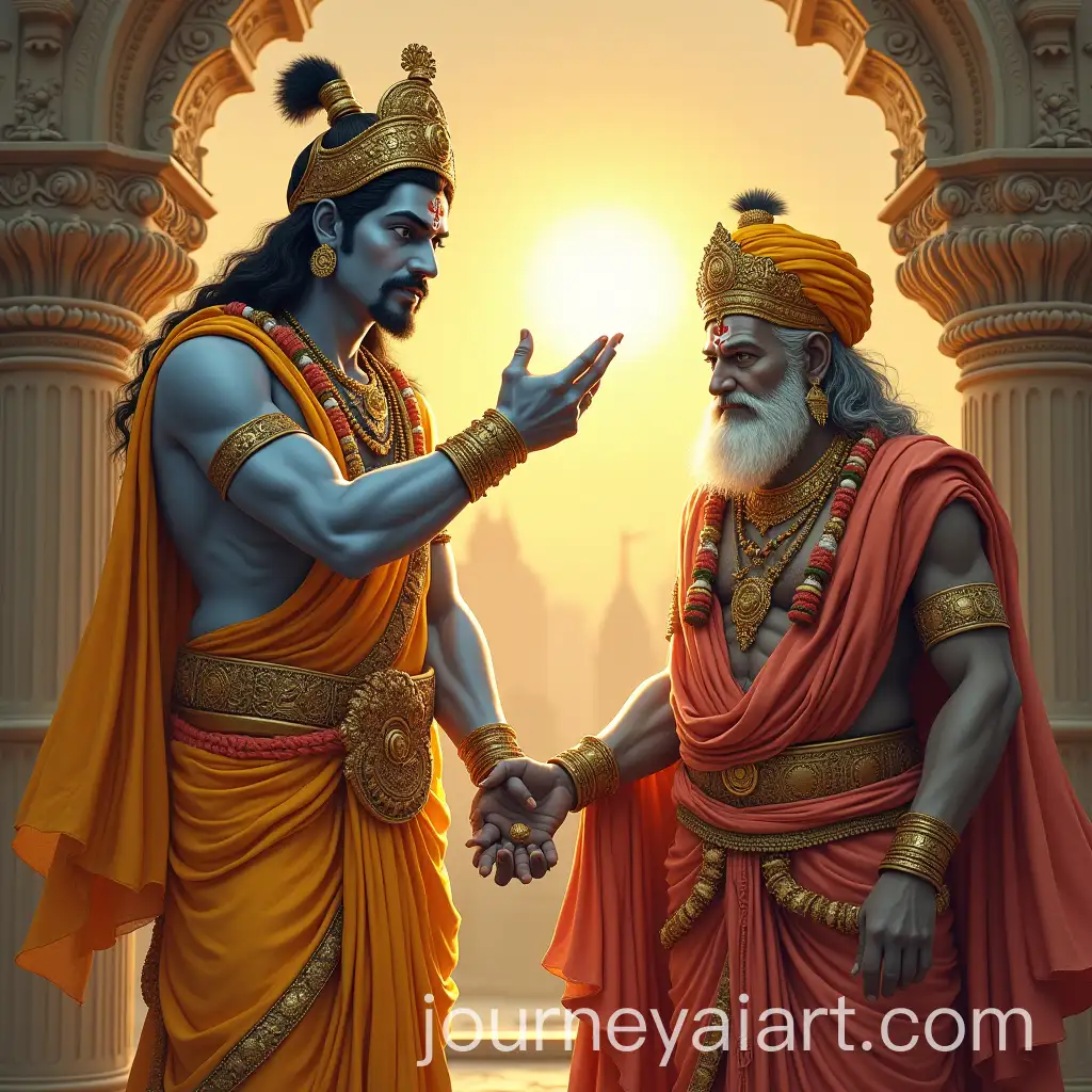 Lord-Rama-Obeying-Sage-Vashishta-and-Sage-Viswamitra-in-Ancient-India