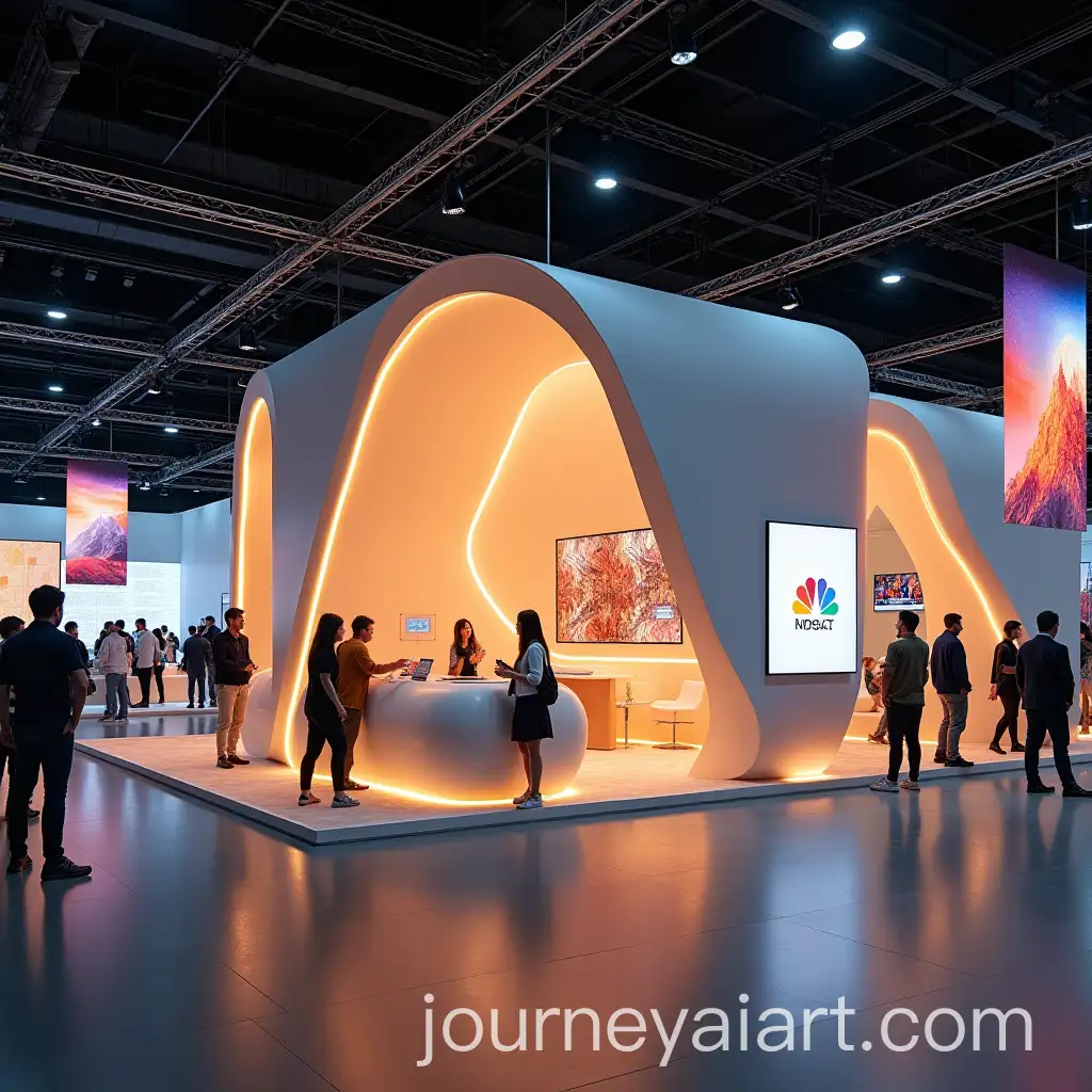 【Creative Booth Design】 14 Free Creative Booth Design Midjourney AI images | Journey