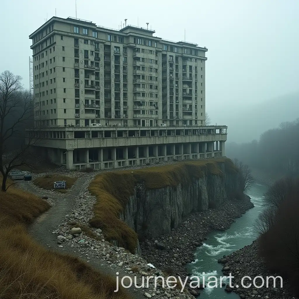 Abandoned-Sheraton-Hotel-in-Batumi-During-Apocalypse-with-Zombies-and-Garbage