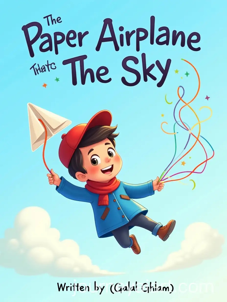 Cheerful-Boy-with-Paper-Airplane-Soaring-in-the-Sky