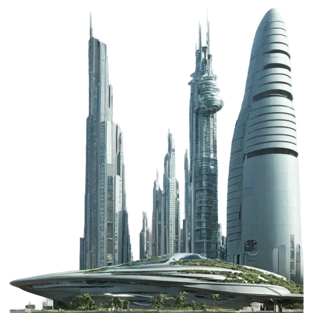 Futuristic-Cityscape-PNG-Image-Visionary-Urban-Landscape-Illustration