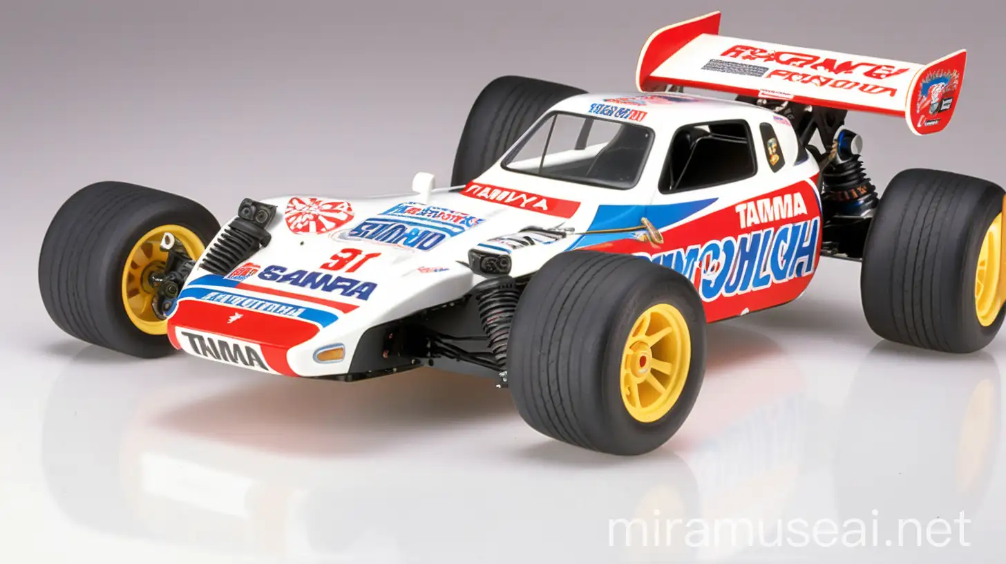 Tamiya Car Competition HighSpeed Racing Action in Detailed Scale Model