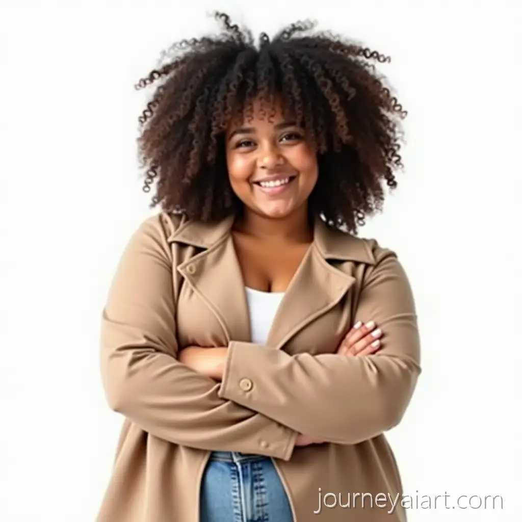Stylish-Chubby-Curvy-Woman-Posing-on-White-Background-in-Trendy-Outfit