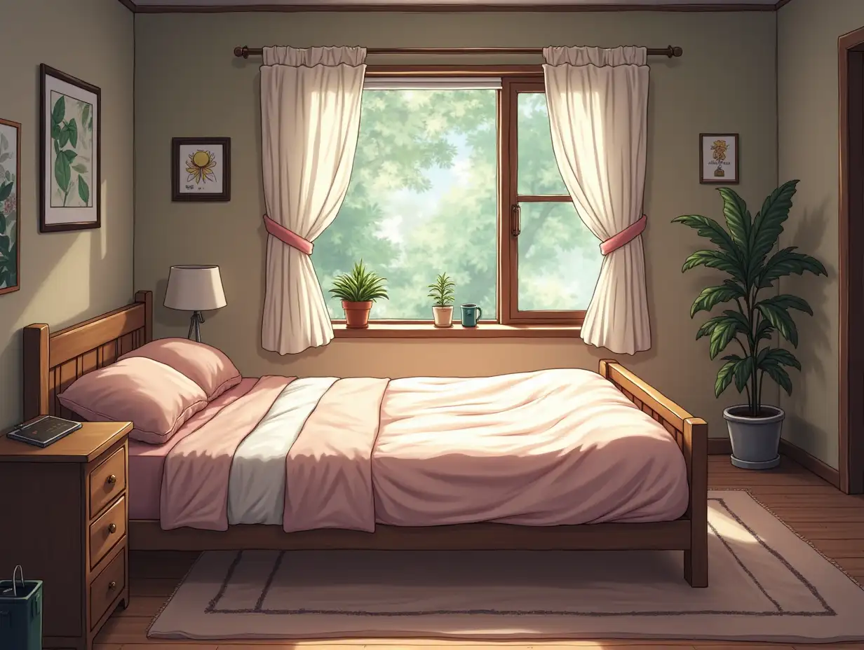 anime men's bedroom