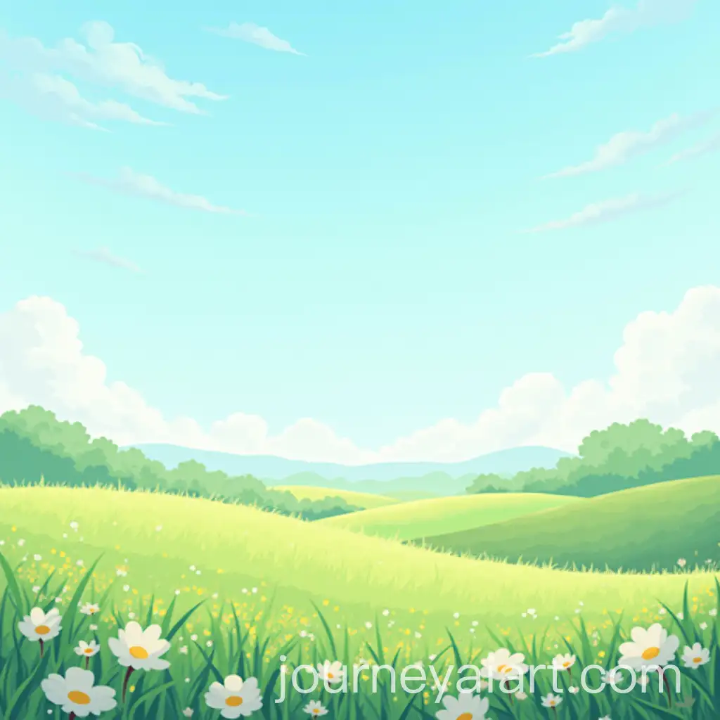Serene-Springtime-Landscape-in-Minimalistic-Anime-Style